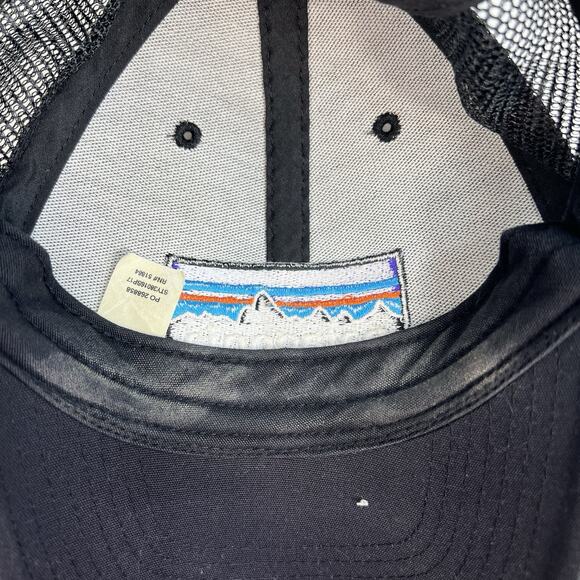 Patagonia Snapback Cap Hat Trucker Mesh Outdoor OSFA Logo Adjustable One Size - Picture 10 of 11